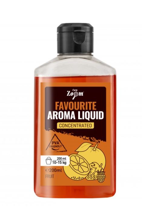 Carp Zoom Favourite Aroma Liquid Plus - 200 ml/ovoce