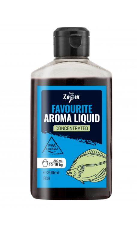 Carp Zoom Favourite Aroma Liquid Plus - 200 ml/ryba
