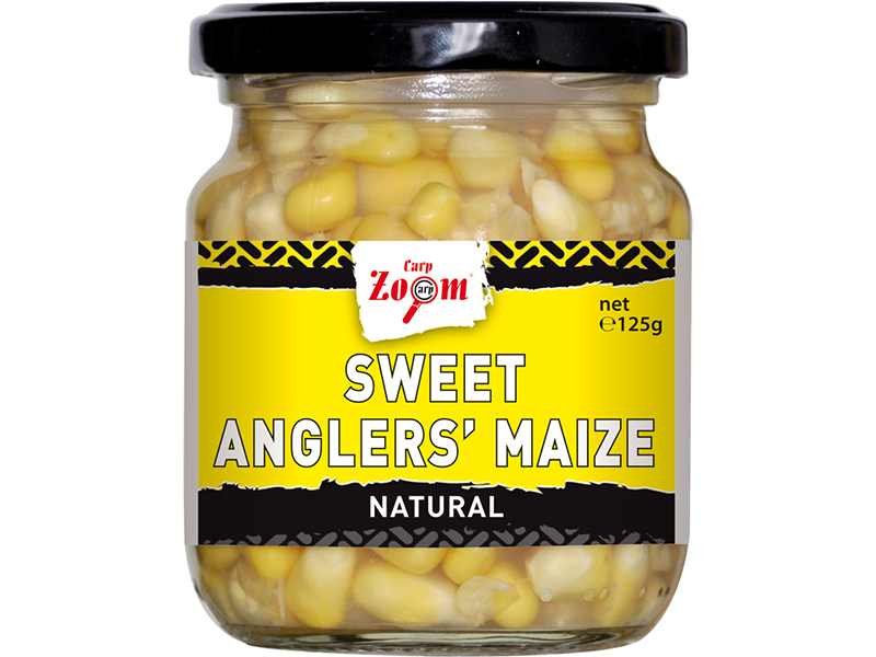 Carp Zoom Sweet Angler's Maize - 220ml/125g/Natural