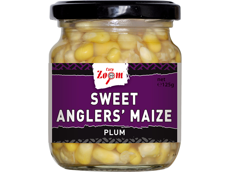 Carp Zoom Sweet Angler's Maize - 220ml/125 g/Švestka