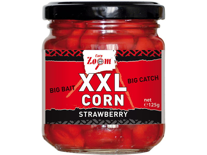 Carp Zoom XXL Corn - Mammoth Maize - 220ml/125g, Jahoda