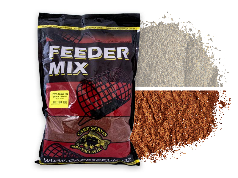 CSV Feeder Mix - 1 kg/Losos-Mango/oranžová
