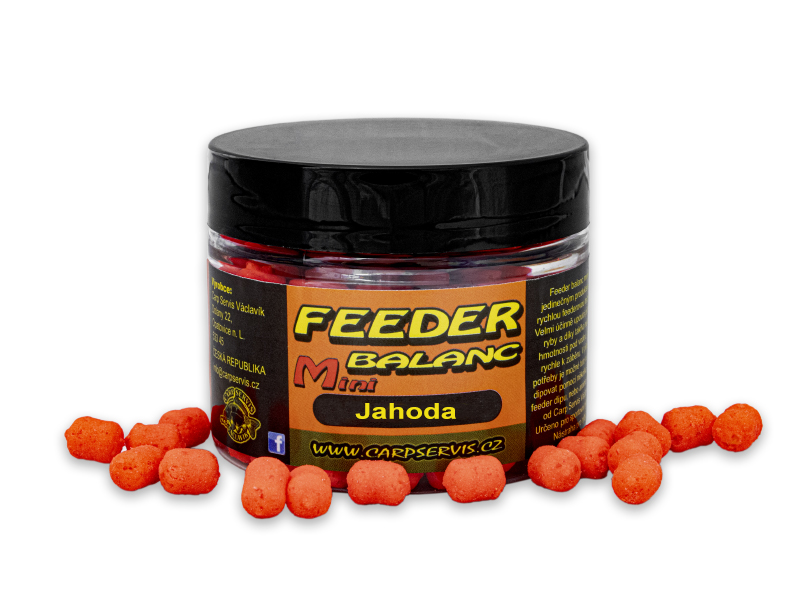 CSV Feeder Balanc MINI - 45 g/Jahoda/červená