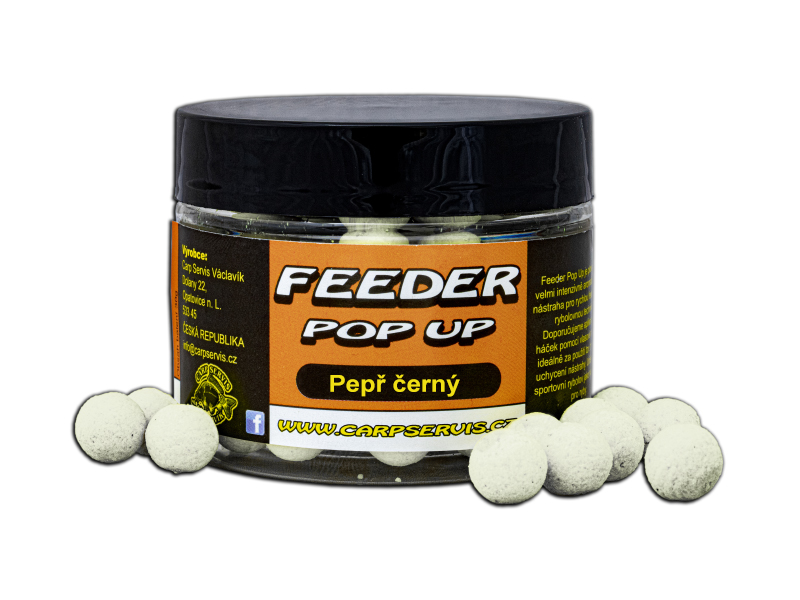 Feeder Pop Up - 30 g/9 mm/Pepř černý