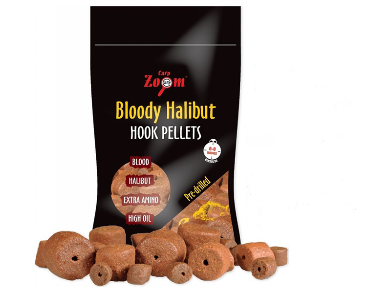 Bloody Halibut Hook Pellets - s otvorem - 150 g/20 mm