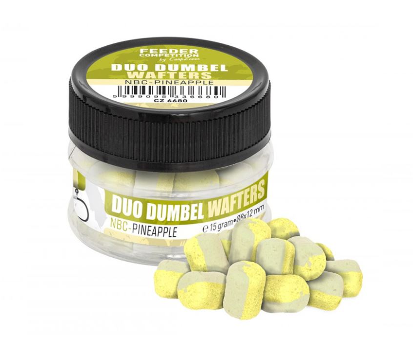 Carp Zoom Duo Dumbels Wafters - 15 g/10x14 mm/NBC-Ananas