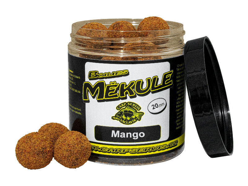 CSV Boilies Měkule - 140 g/20 mm/Mango