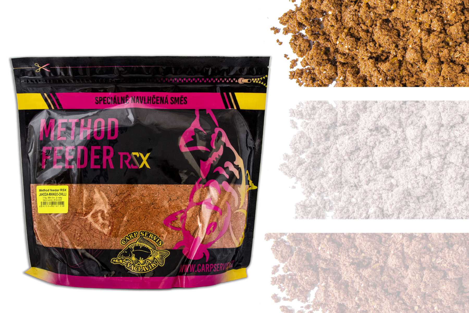 CSV Method Feeder RSX - 1 kg/Jahoda-Mango-Chilli