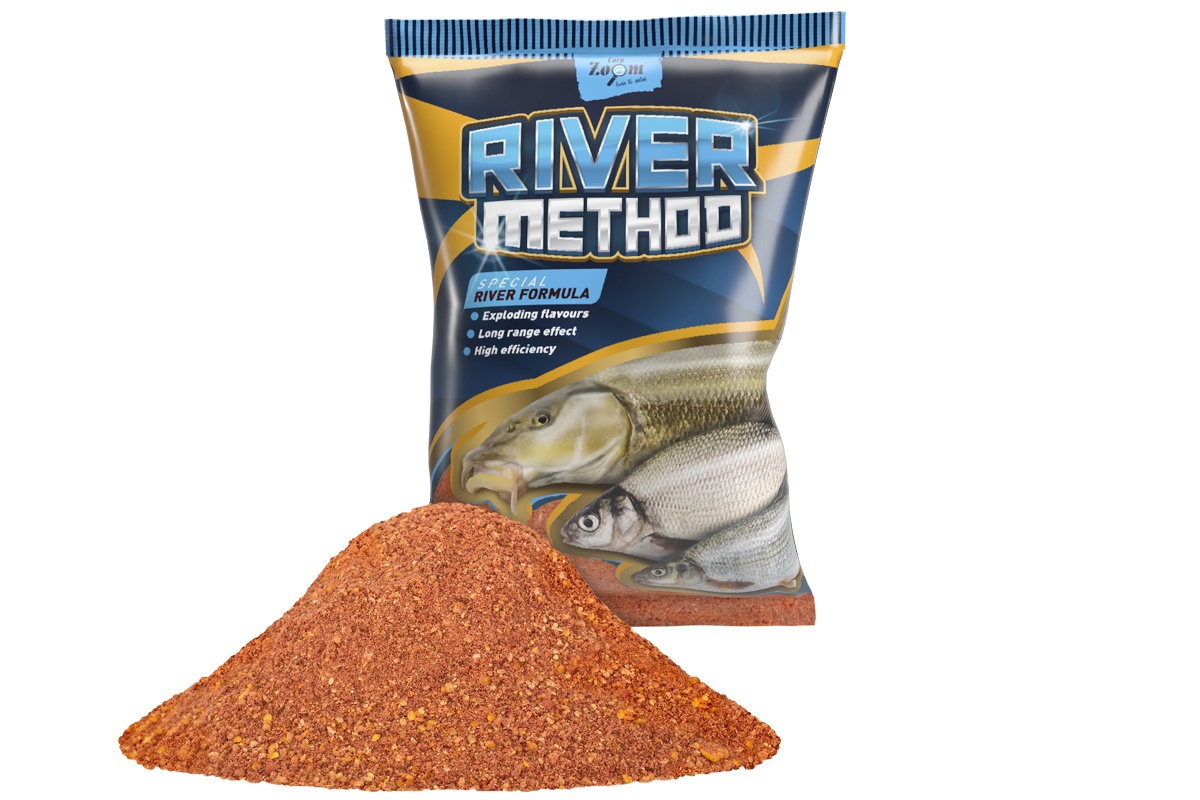 Carp Zoom River Method Groundbait - 2 kg/Jahoda-Ryba