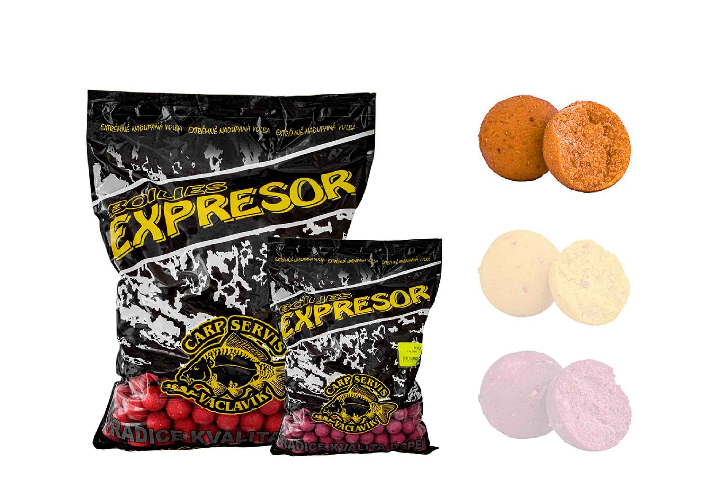CSV Boilies Expresor - 2 kg/20 mm/Broskev