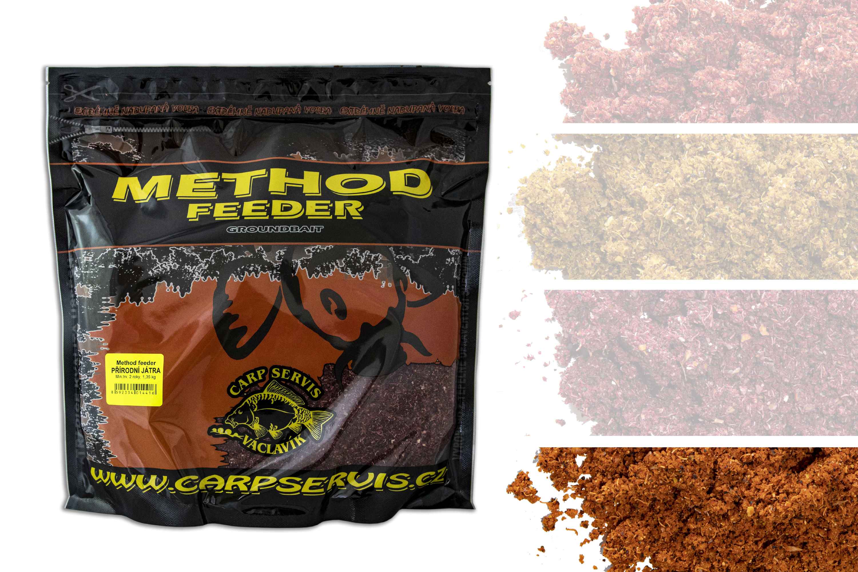 CSV Method Feeder - 1,35 kg/Broskev
