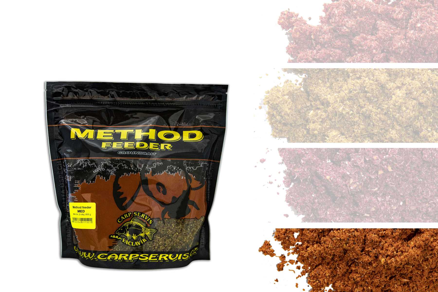 CSV Method Feeder - 600 g/Broskev