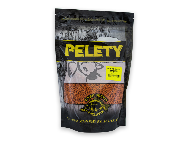CSV Pelety RS Method - 700 g/3 mm/Broskev/oranžová