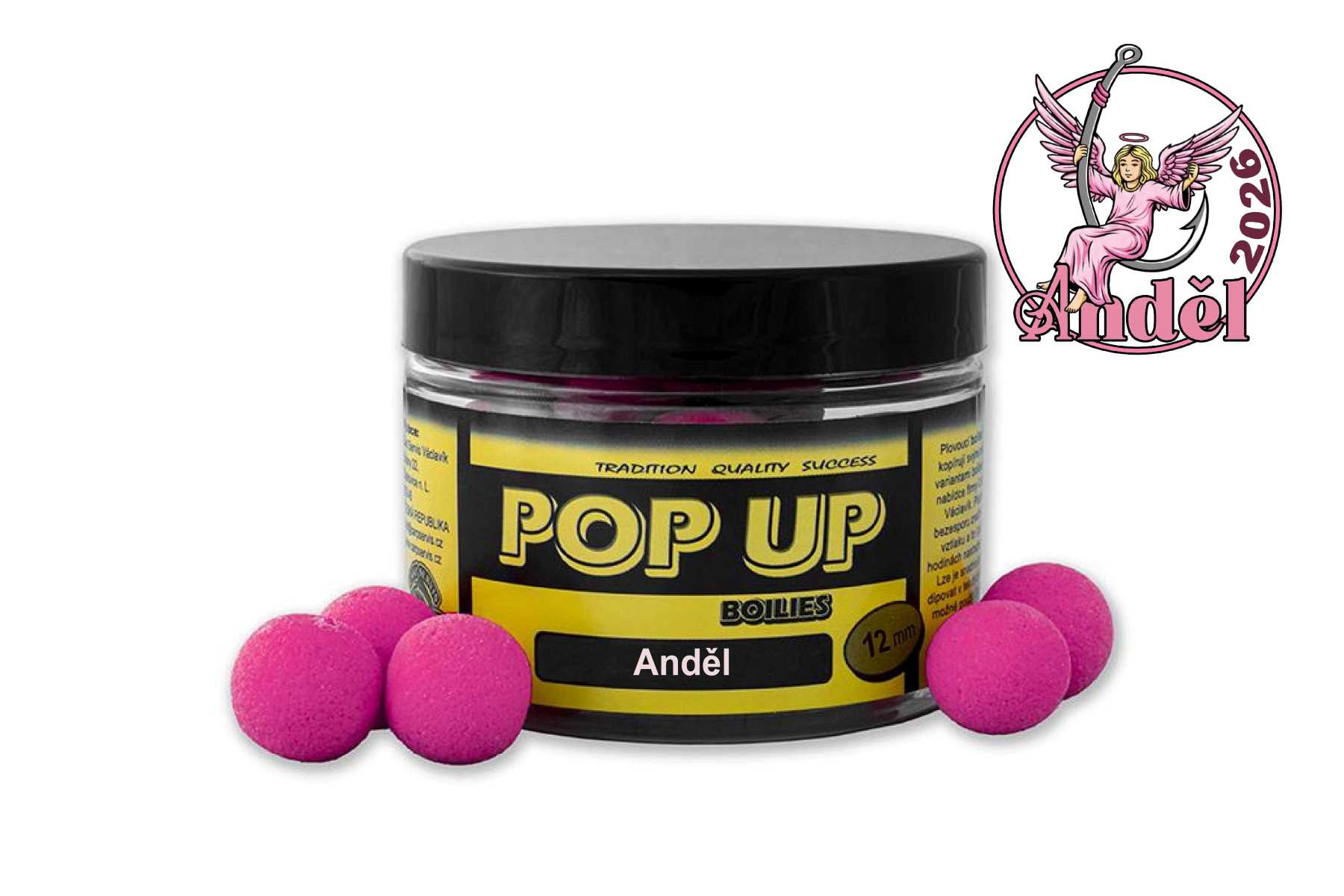 CSV Pop Up - dóza/40 g/12 mm/Anděl