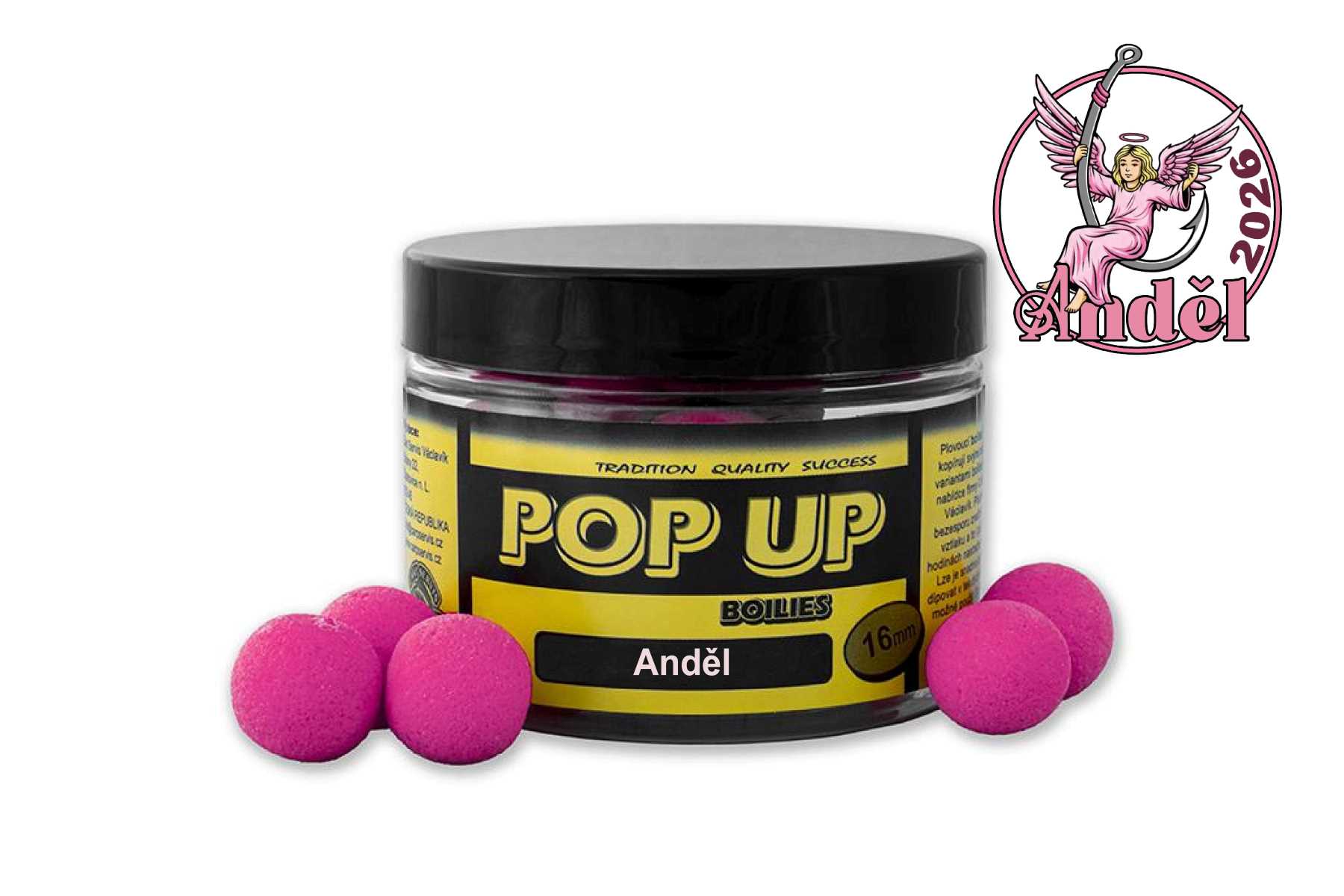 CSV Pop Up - dóza/50 g/16 mm/Anděl