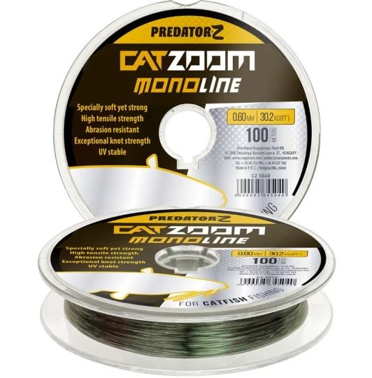 Carp Zoom Vlasec CatZoom Monoline - 80 m/1,00 mm/ 54,7 kg