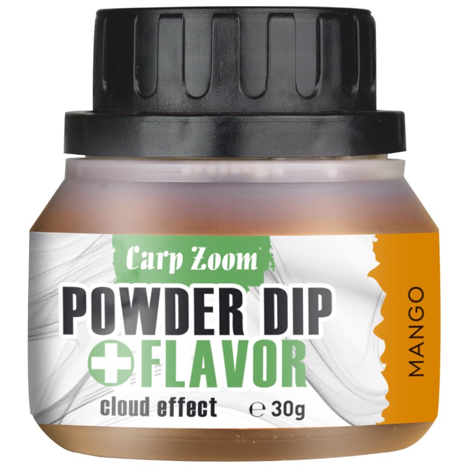 Carp Zoom Powder Dip+Flavor - 30 g/Mango/oranžová