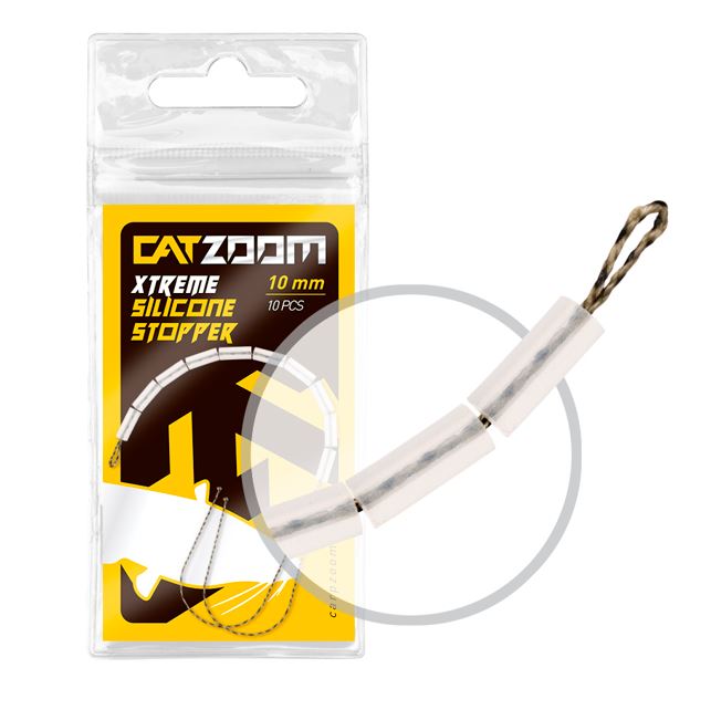 Carp Zoom Zarážky CatZoom Xtreme Silicone Stopperr - 10 ks/10 mm