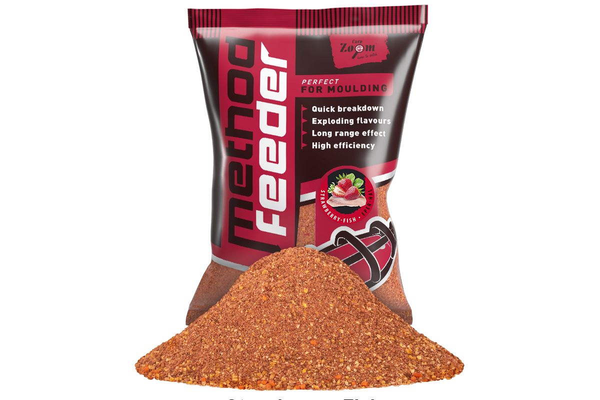 Carp Zoom Method Feeder Groundbaits - 1 kg/Jahoda-Ryba