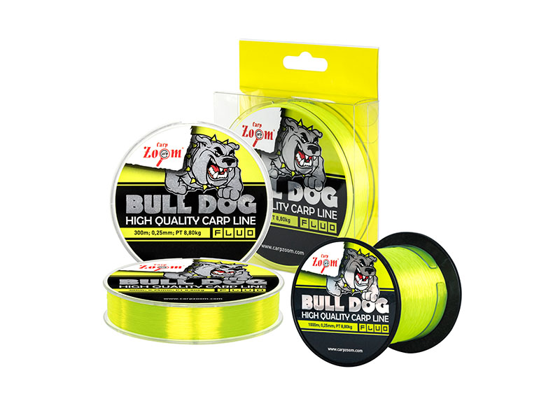 Carp Zoom Vlasec Bull-Dog Fluo - 300 m/0,28 mm/10,75 kg