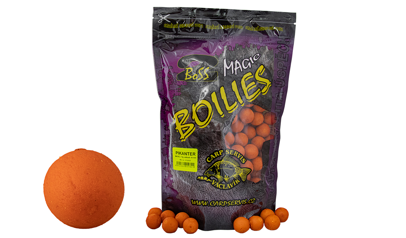 CSV Boilies Boss2 MAGIC - 1 kg/16 mm/Pikanter