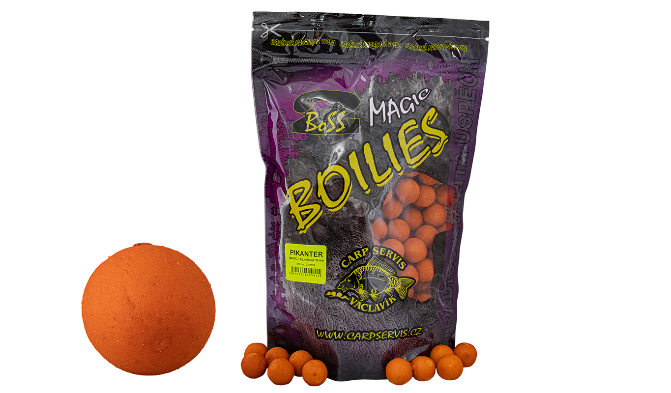 CSV Boilies Boss2 MAGIC - 1 kg/20 mm/Pikanter