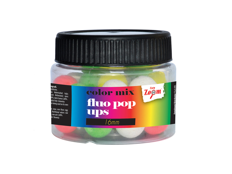 Carp Zoom Fluo Pop Ups - 50 g/12 mm/Mix barev