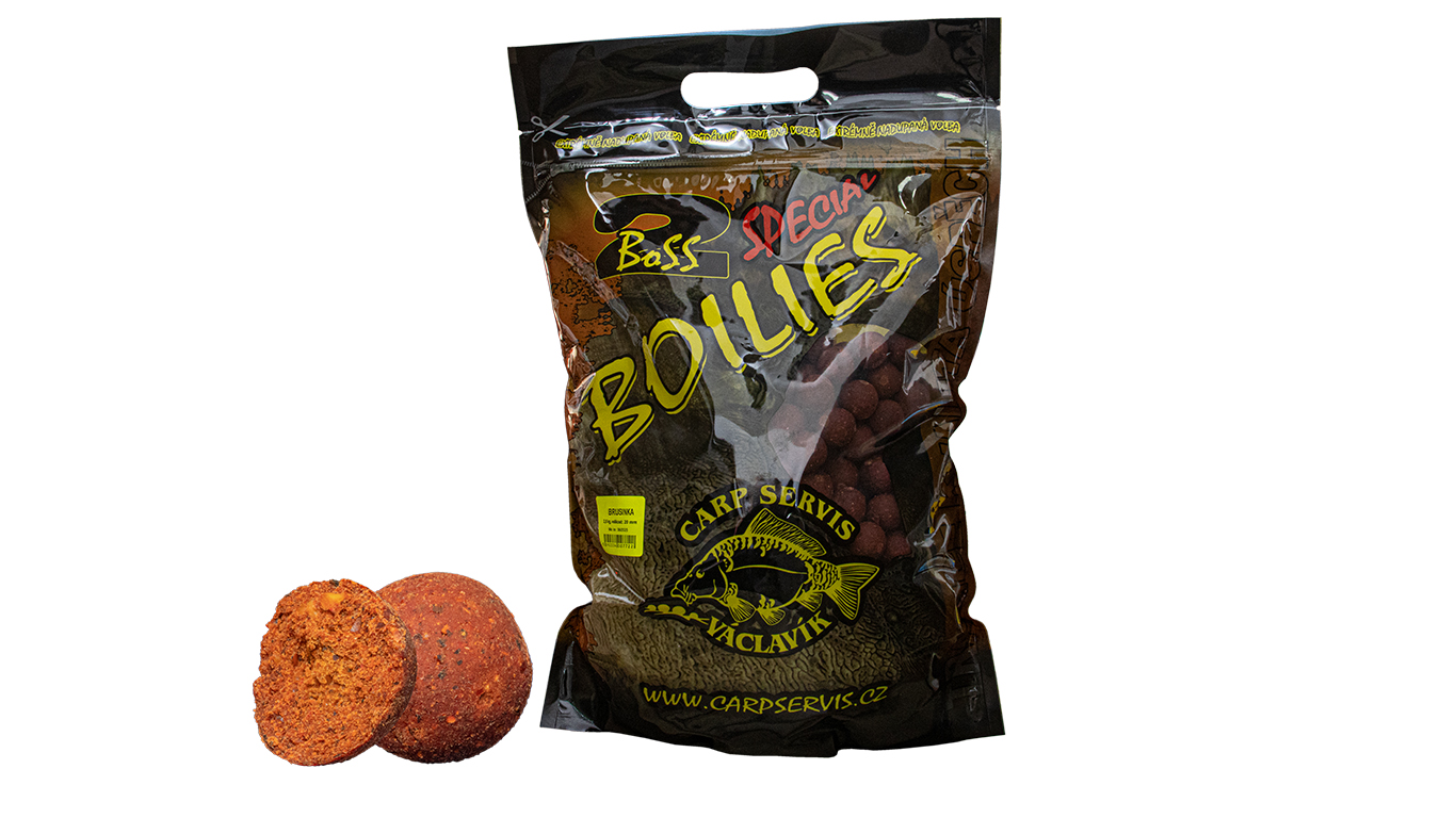 CSV Boilies Boss2 SPECIÁL - 2,5 kg/20 mm/Brusinka