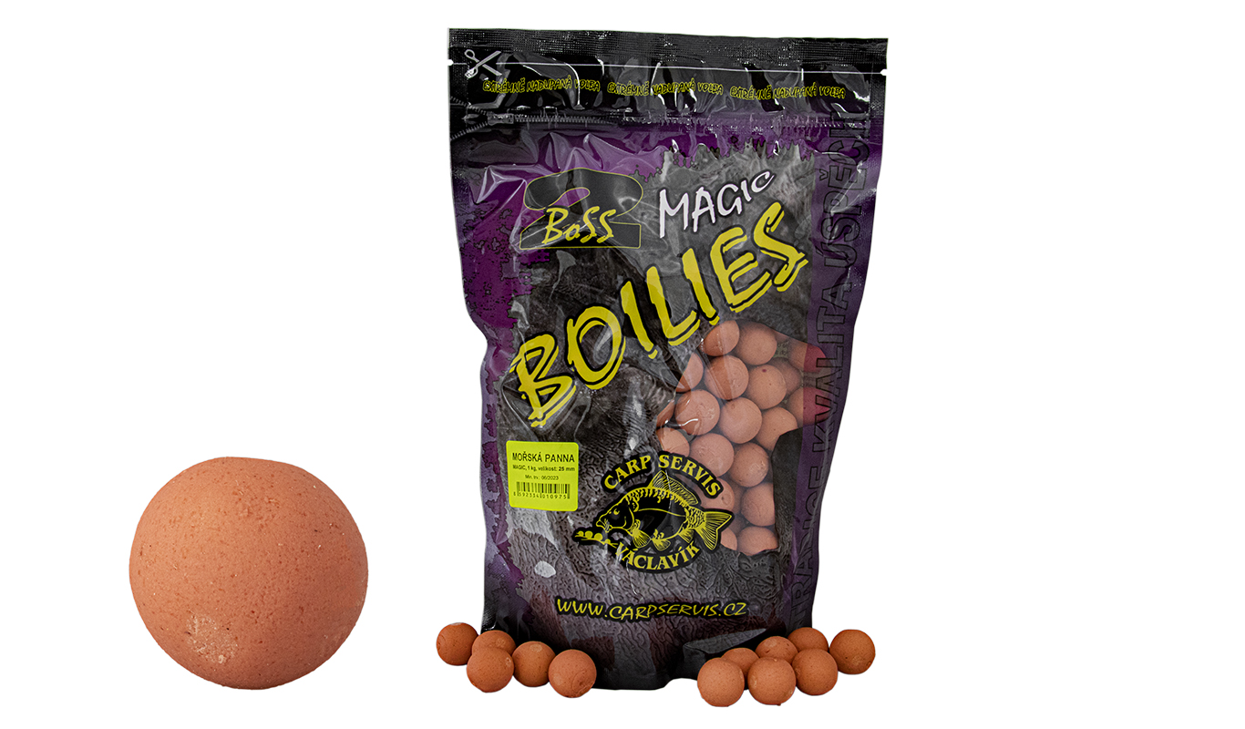 CSV Boilies Boss2 MAGIC - 1 kg/25 mm/Mořská panna