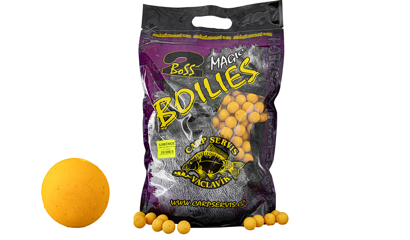 CSV Boilies Boss2 MAGIC - 2,5 kg/20 mm/Slunečnice