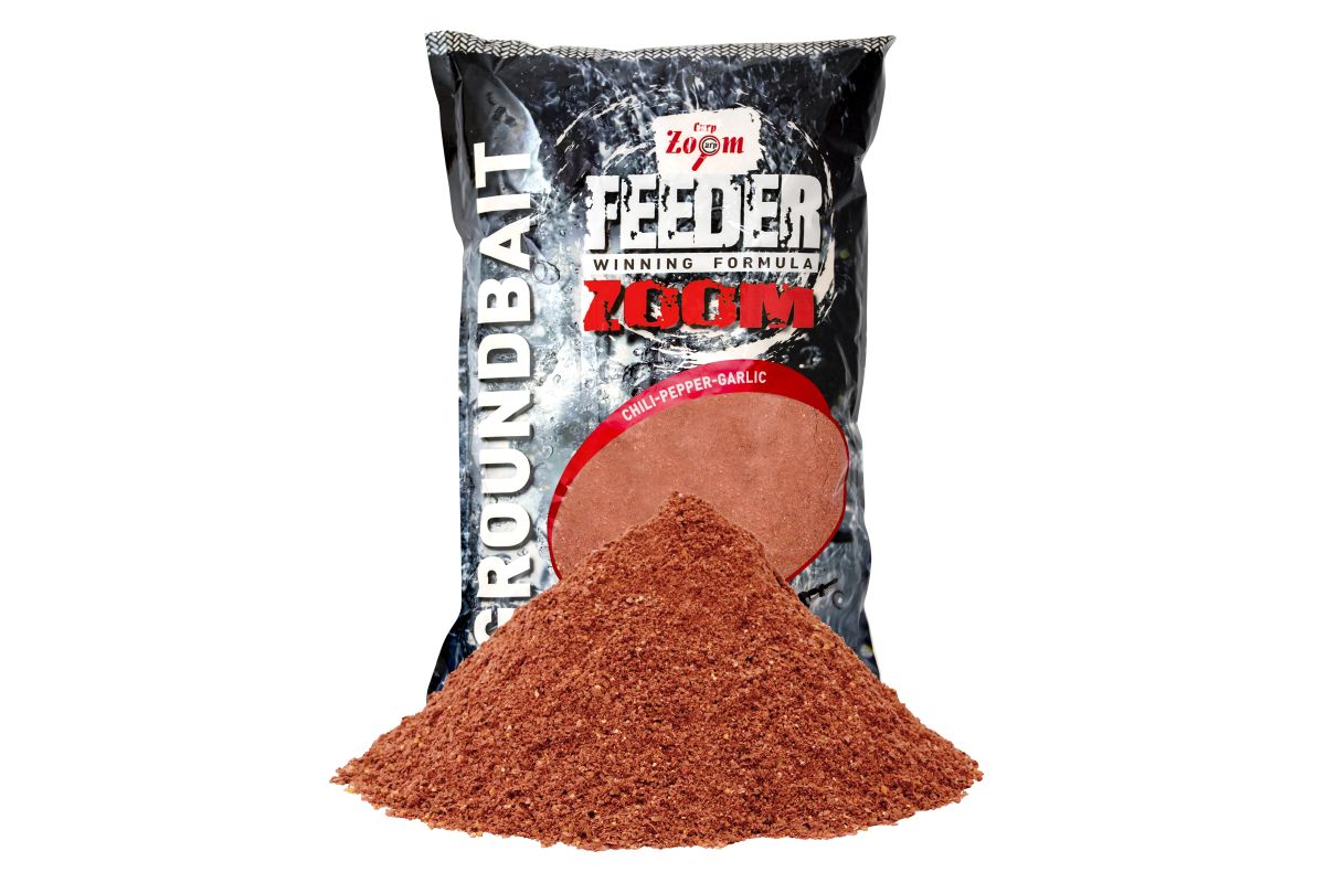 Carp Zoom Feeder Zoom - 1 kg/Čili-Pepř-Česnek