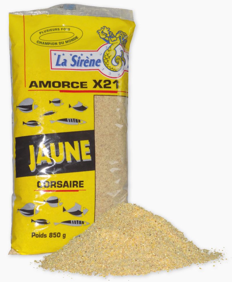 Carp Zoom La Sirene X21 Jaune Groundbait - 850 g