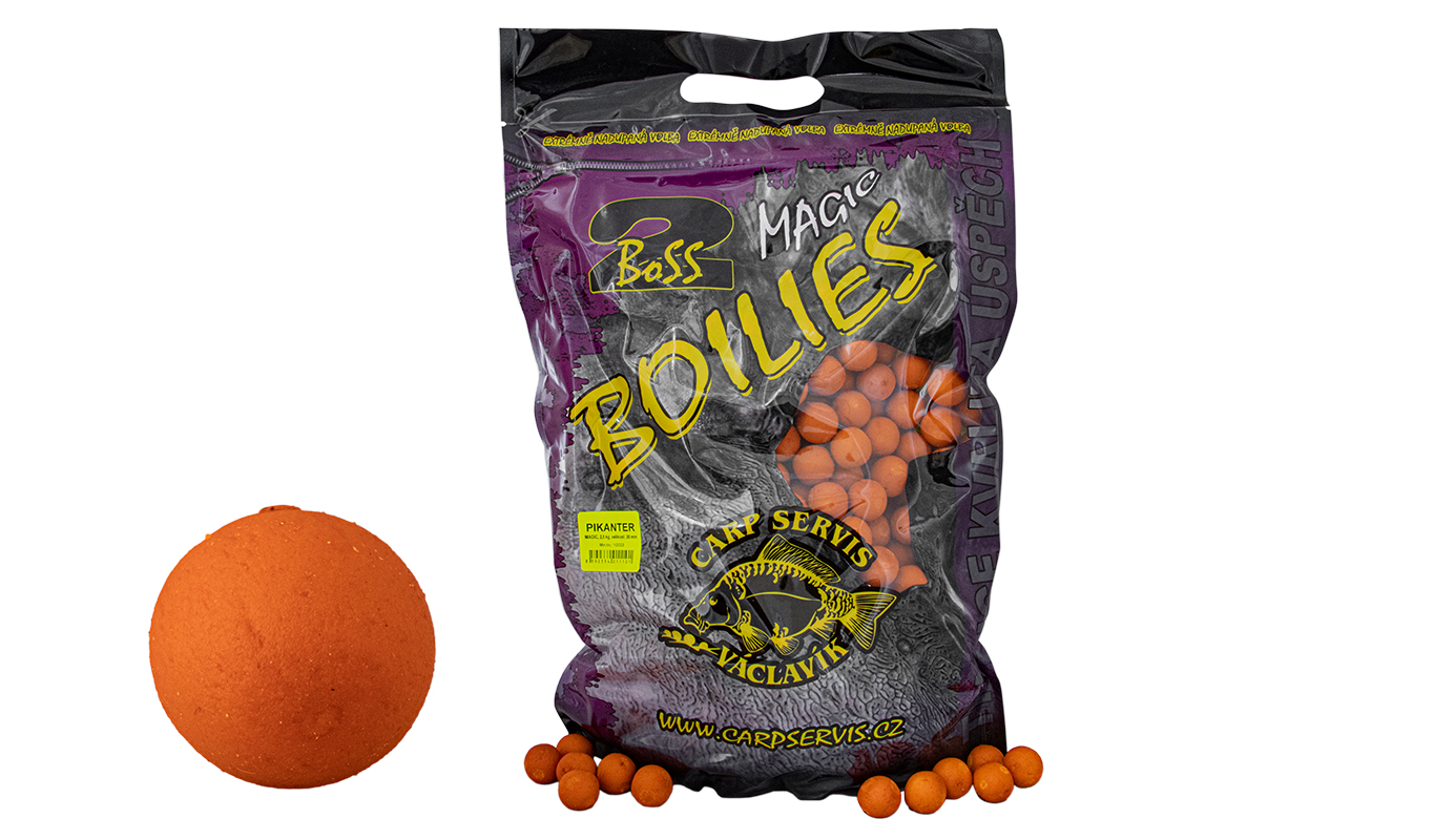 CSV Boilies Boss2 MAGIC - 2,5 kg/20 mm/Pikanter