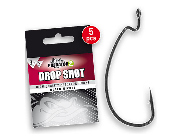 Carp Zoom Háčky Drop Shot - 5 ks/vel.2