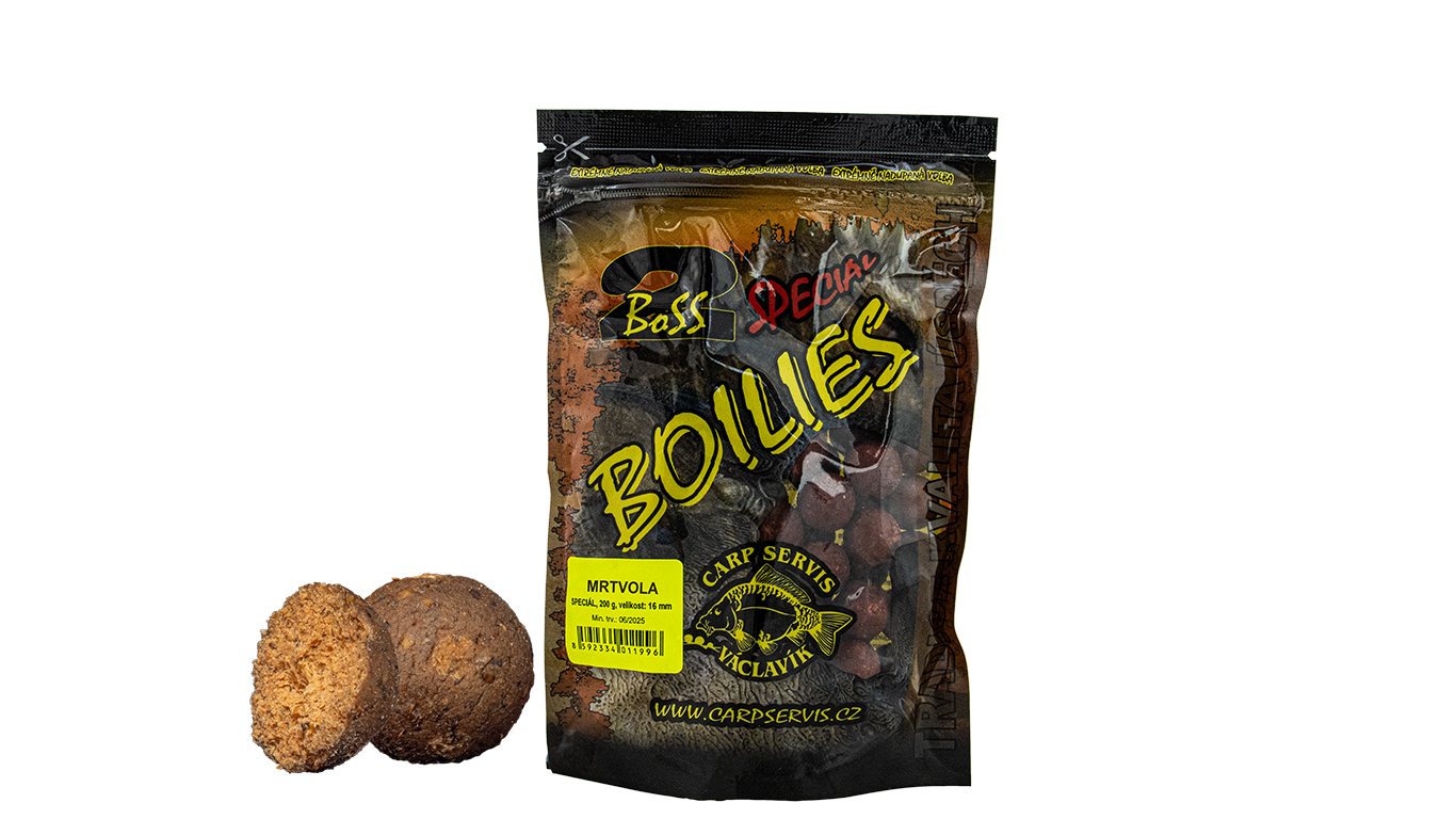 CSV Boilies Boss2 SPECIÁL - 200 g/16 mm/Mrtvola