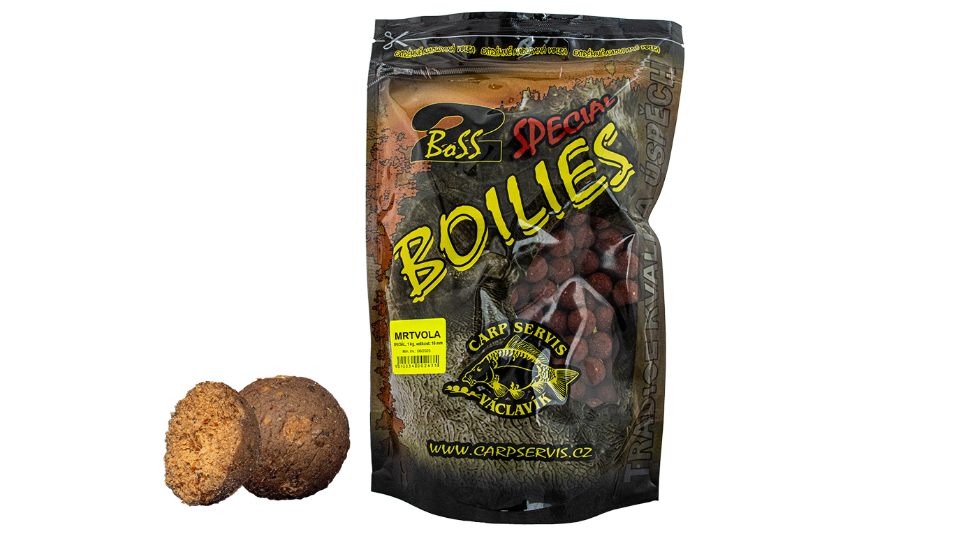 CSV Boilies Boss2 SPECIÁL - 1 kg/16 mm/Mrtvola