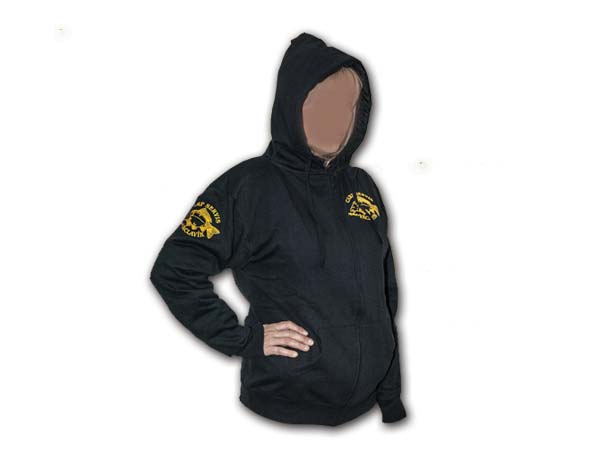 CSV Mikina s kapucí zip Carp Servis / vel.M