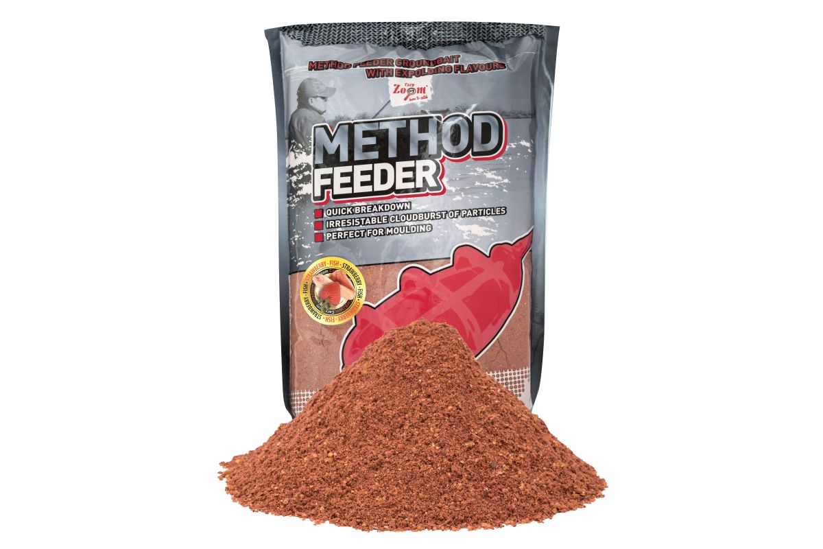 Carp Zoom Method Feeder Groundbaits - 1 kg/Jahoda-Ryba
