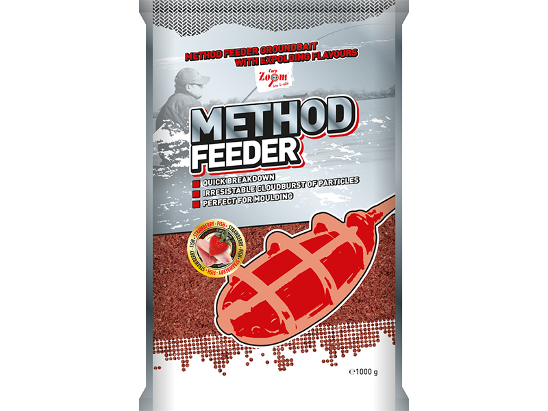 Carp Zoom Method Feeder Groundbaits - 1 kg/Jahoda-Ryba