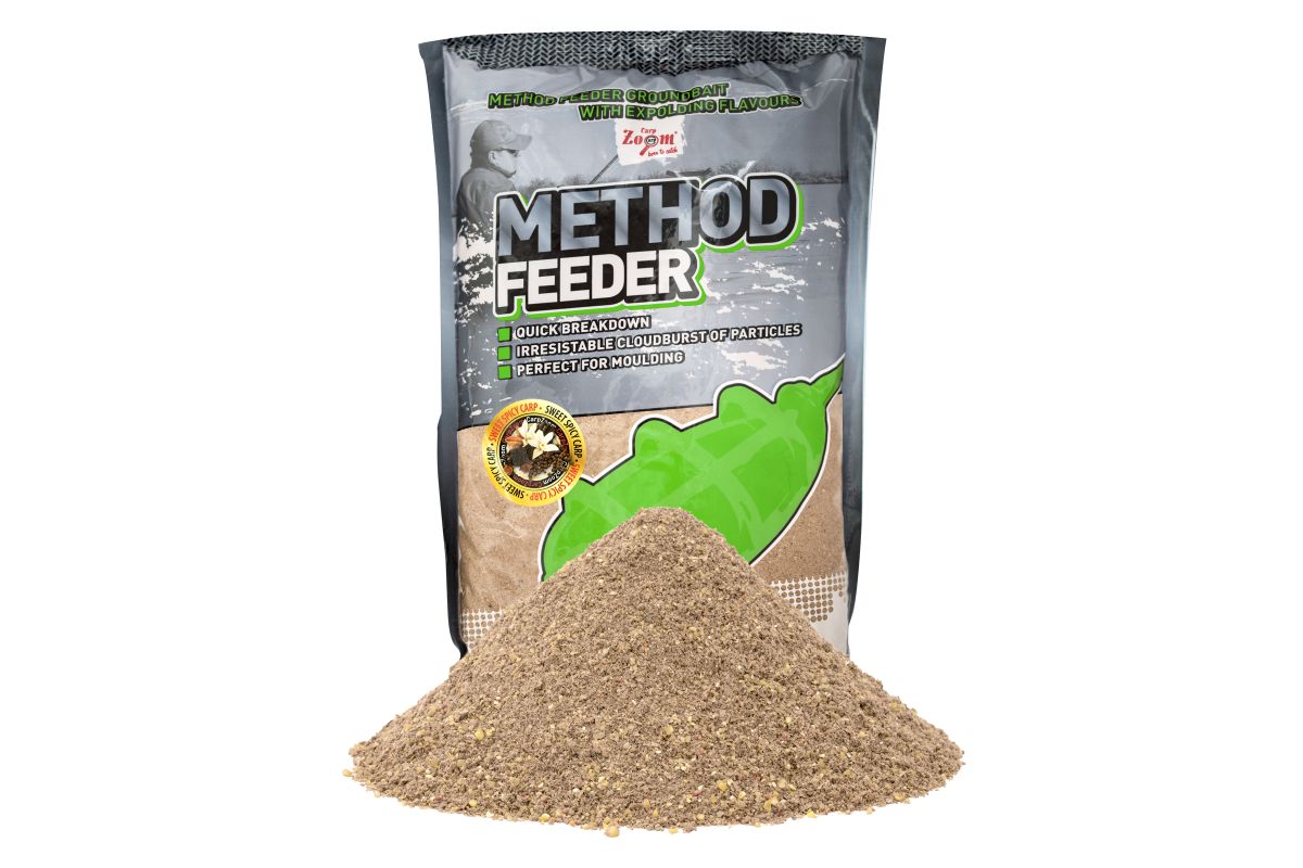 Carp Zoom Method Feeder Groundbaits - 1 kg/Sladké koření-Kapr