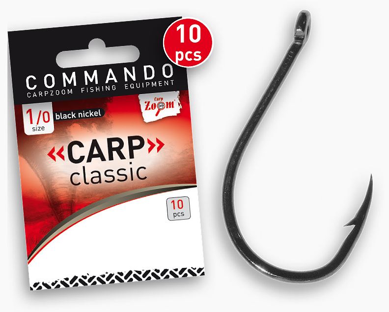 Carp Zoom Háčky Carp Classic - 10 ks/vel.1