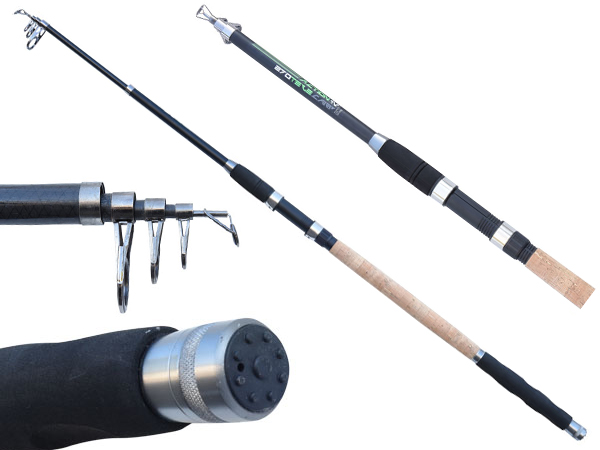 Carp Zoom Prut Telecarp Action N - 270 cm/50-100 g/5 dílů