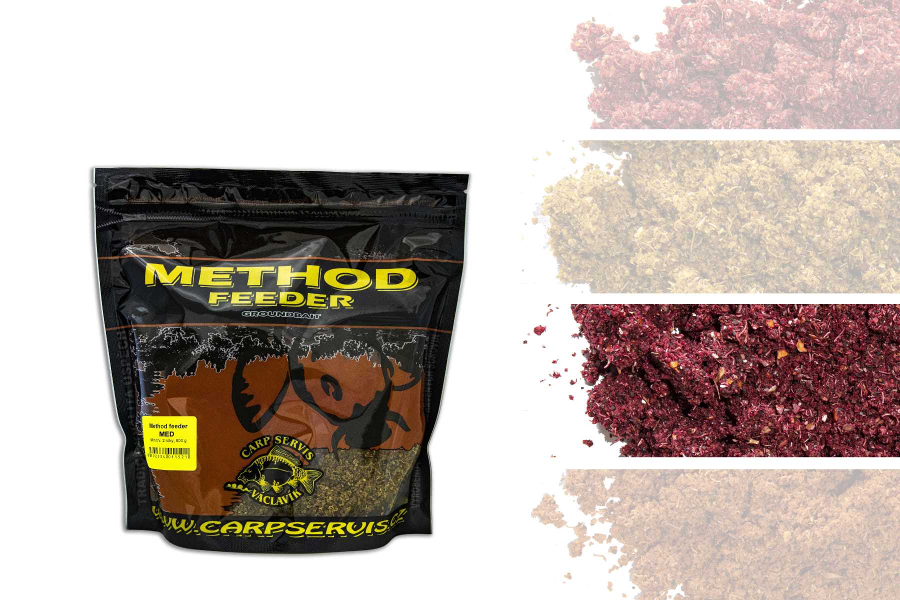 CSV Method Feeder - 600 g/Přírodní játra