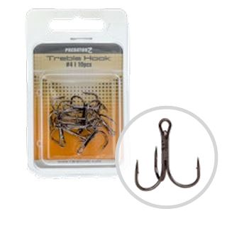 Carp Zoom Trojháčky Treble Hook - 10 ks/vel.4