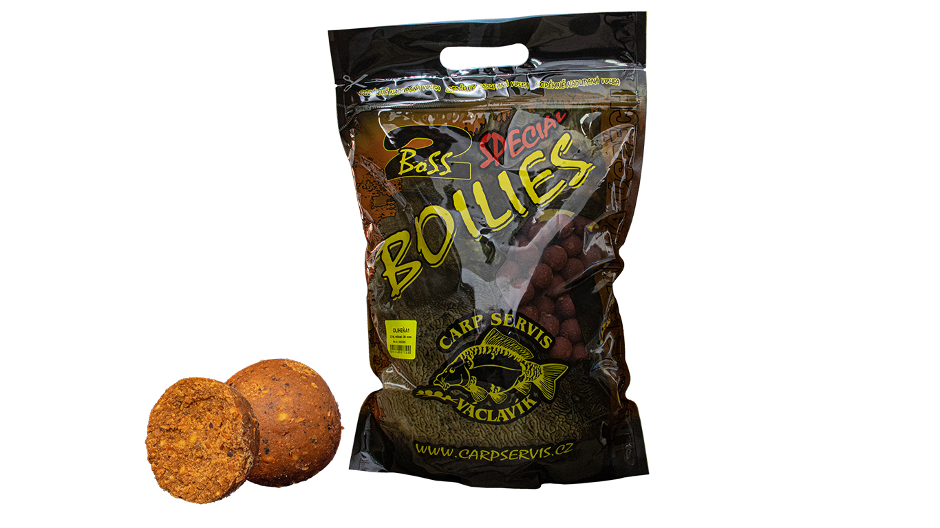 CSV Boilies Boss2 SPECIÁL - 2,5 kg/20 mm/Oliheň A1