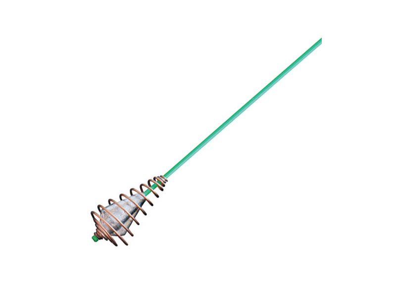 Carp Zoom Spirálové krmítko s olovem s vodičem / 60 g