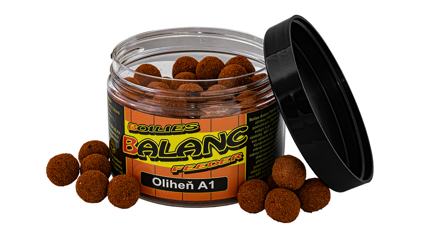 CSV Boilies Balanc Feeder - 80 g/12 mm/Oliheň A1