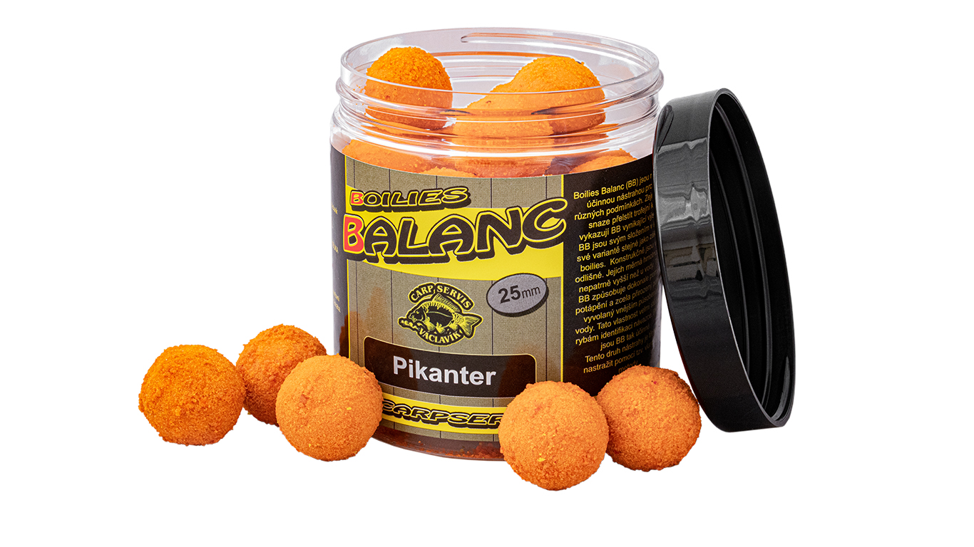 CSV Boilies Balanc - 120 g/25 mm/Pikanter