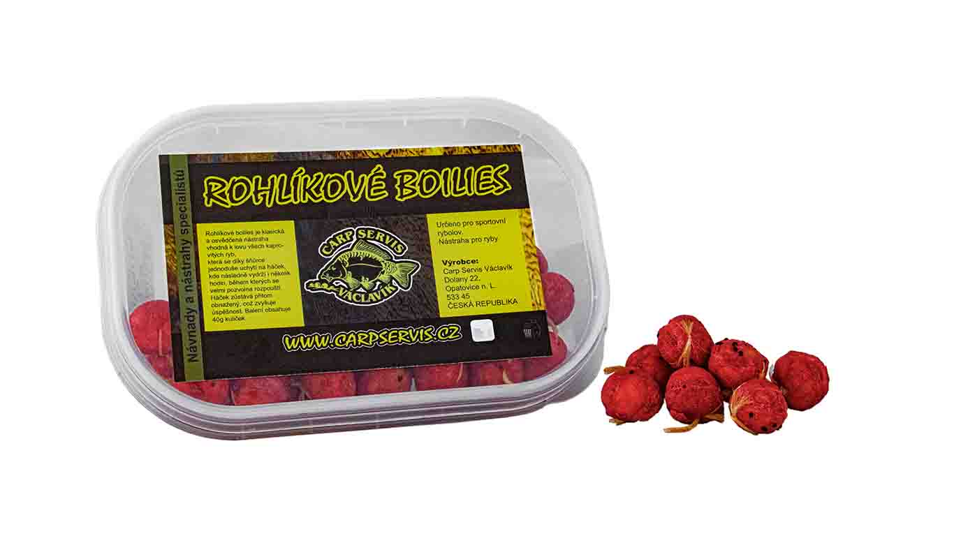 CSV Rohlíkové boilies - 40 g/Cherry