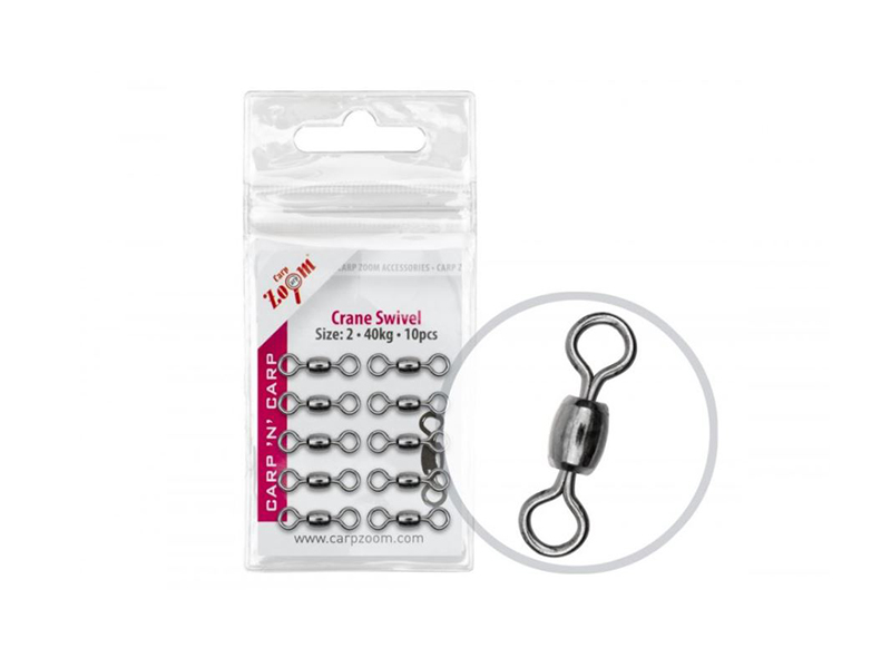 Carp Zoom Obratlík Crane Swivel - 10 ks/vel.4